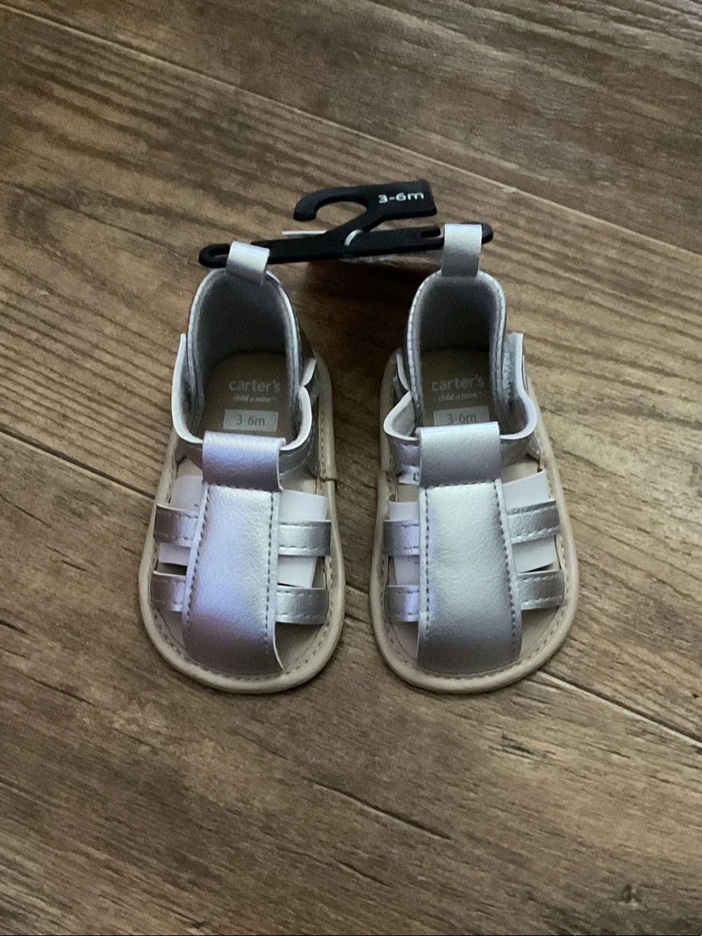 BABY METALLIC SANDALS